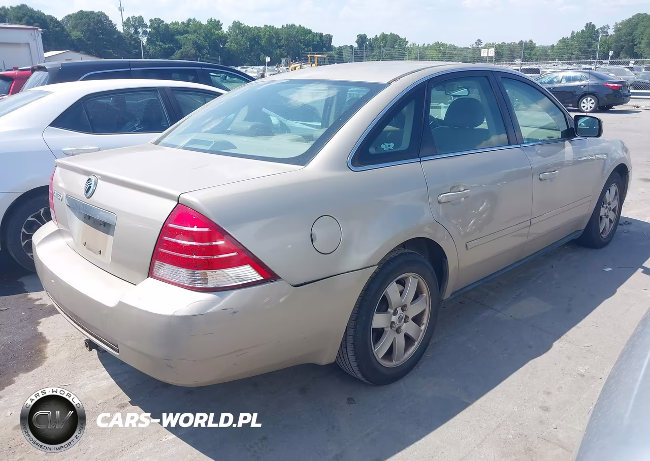 2005 Mercury Montego Luxury VIN:1MEFM40105G606071 - 4