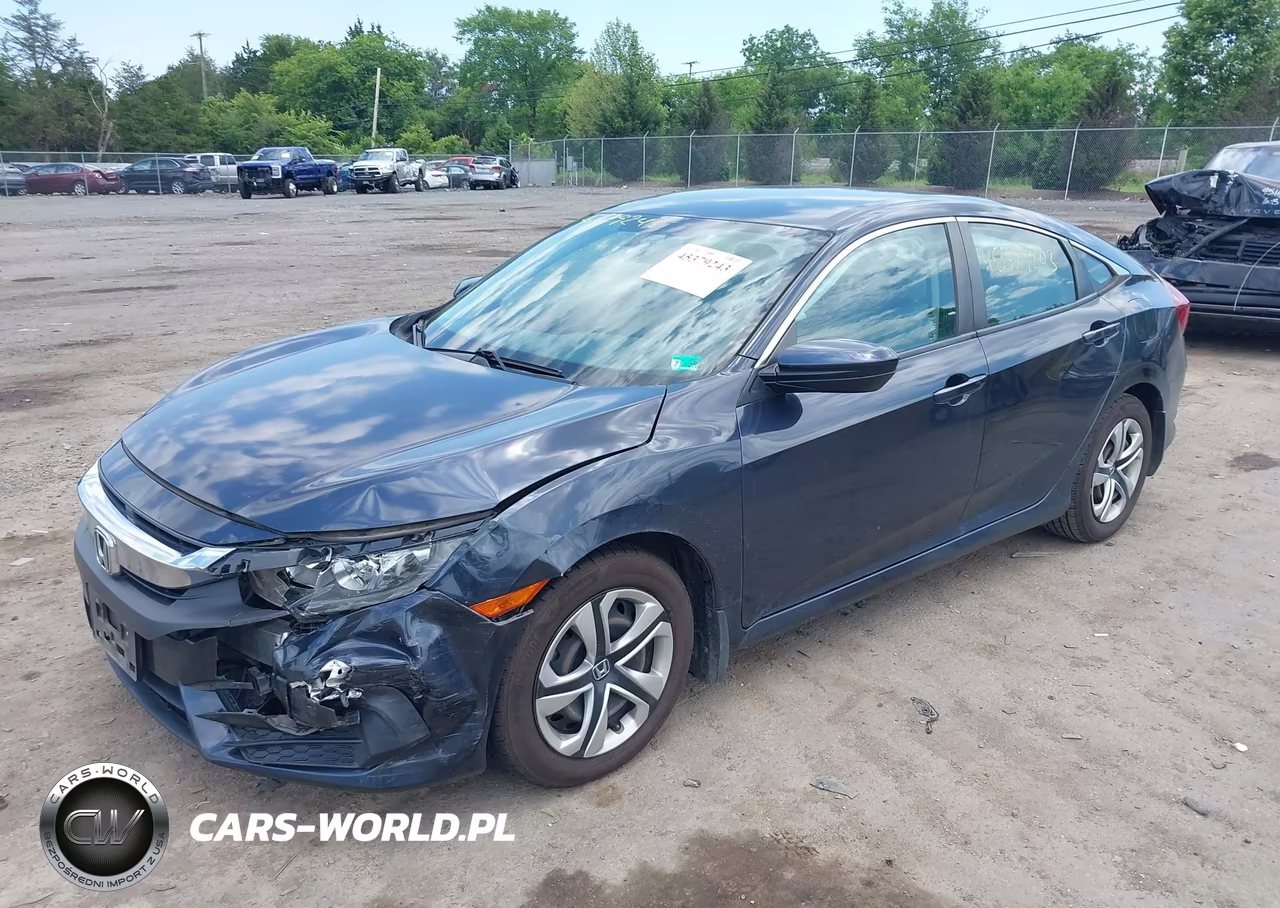 2018 Honda Civic Lx VIN:2HGFC2F54JH522452 - 2