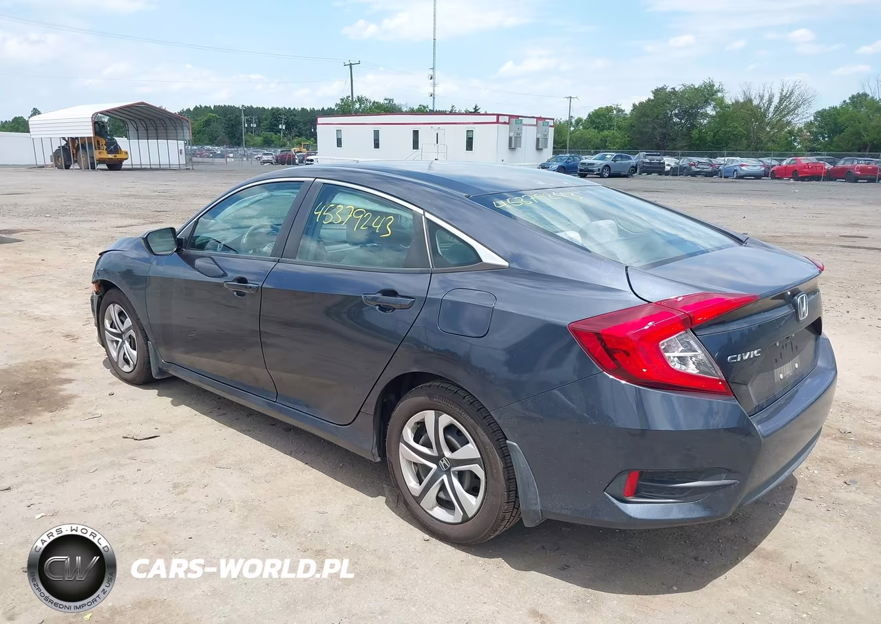 2018 Honda Civic Lx VIN:2HGFC2F54JH522452 - 3