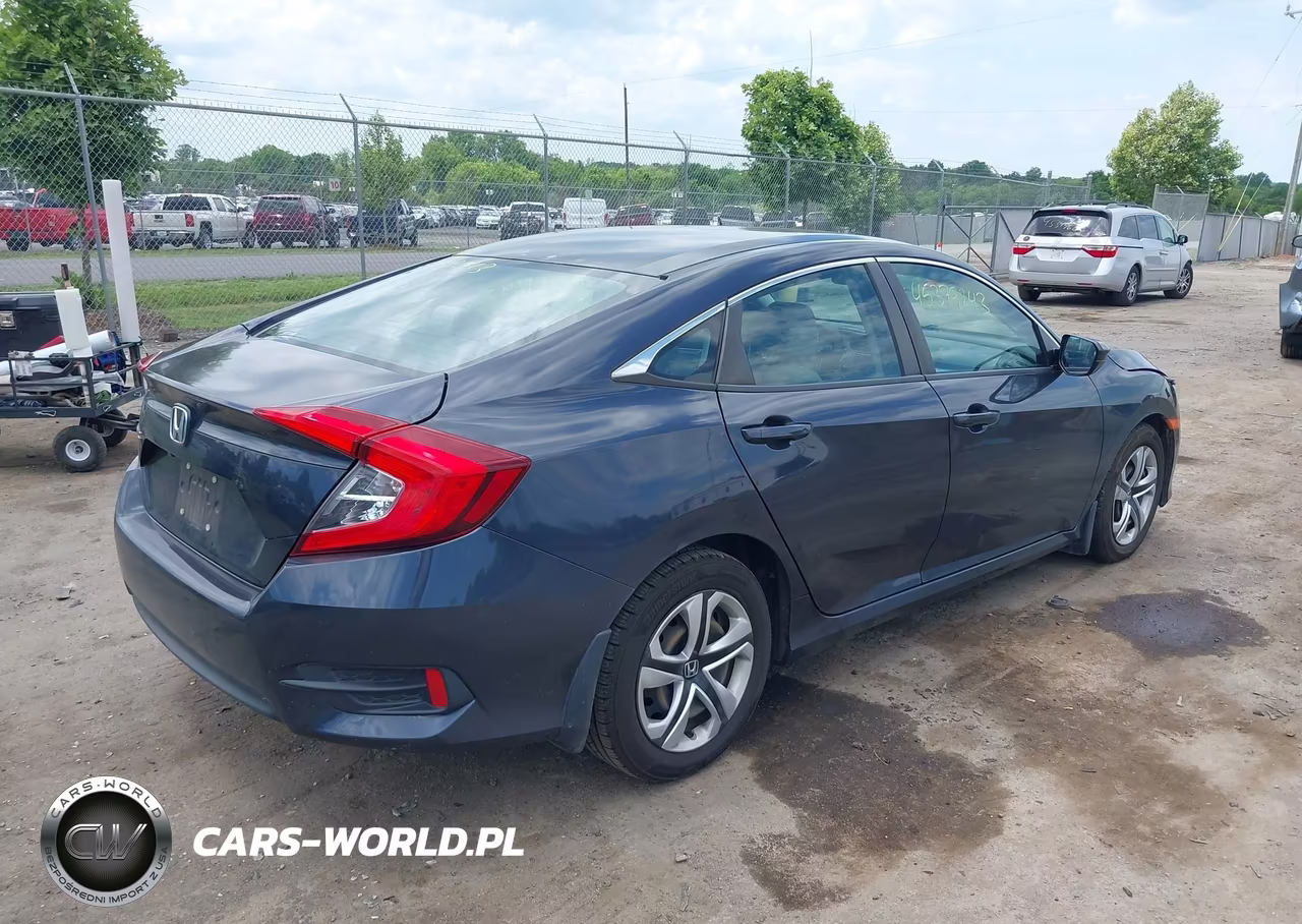 2018 Honda Civic Lx VIN:2HGFC2F54JH522452 - 4