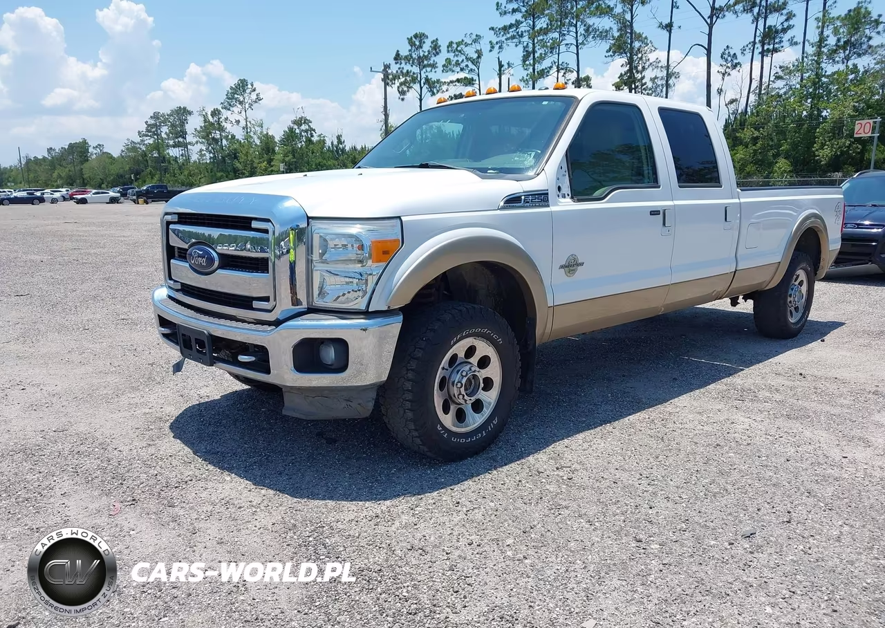 2013 Ford Super Duty F-250 Srw Lariat VIN:1FT7W2BT6DEB16599 - 2