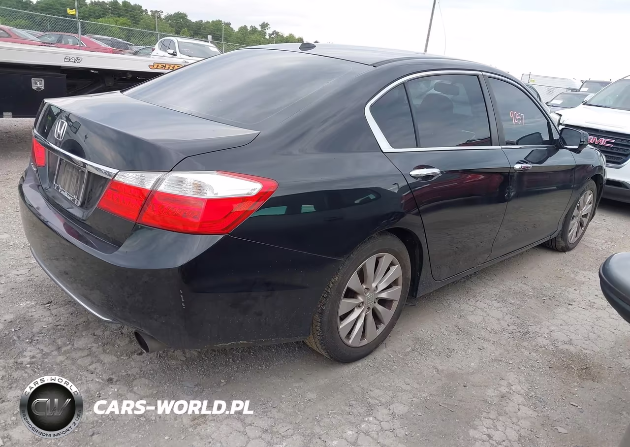 2014 Honda Accord Ex-L VIN:1HGCR2F8XEA186466 - 4