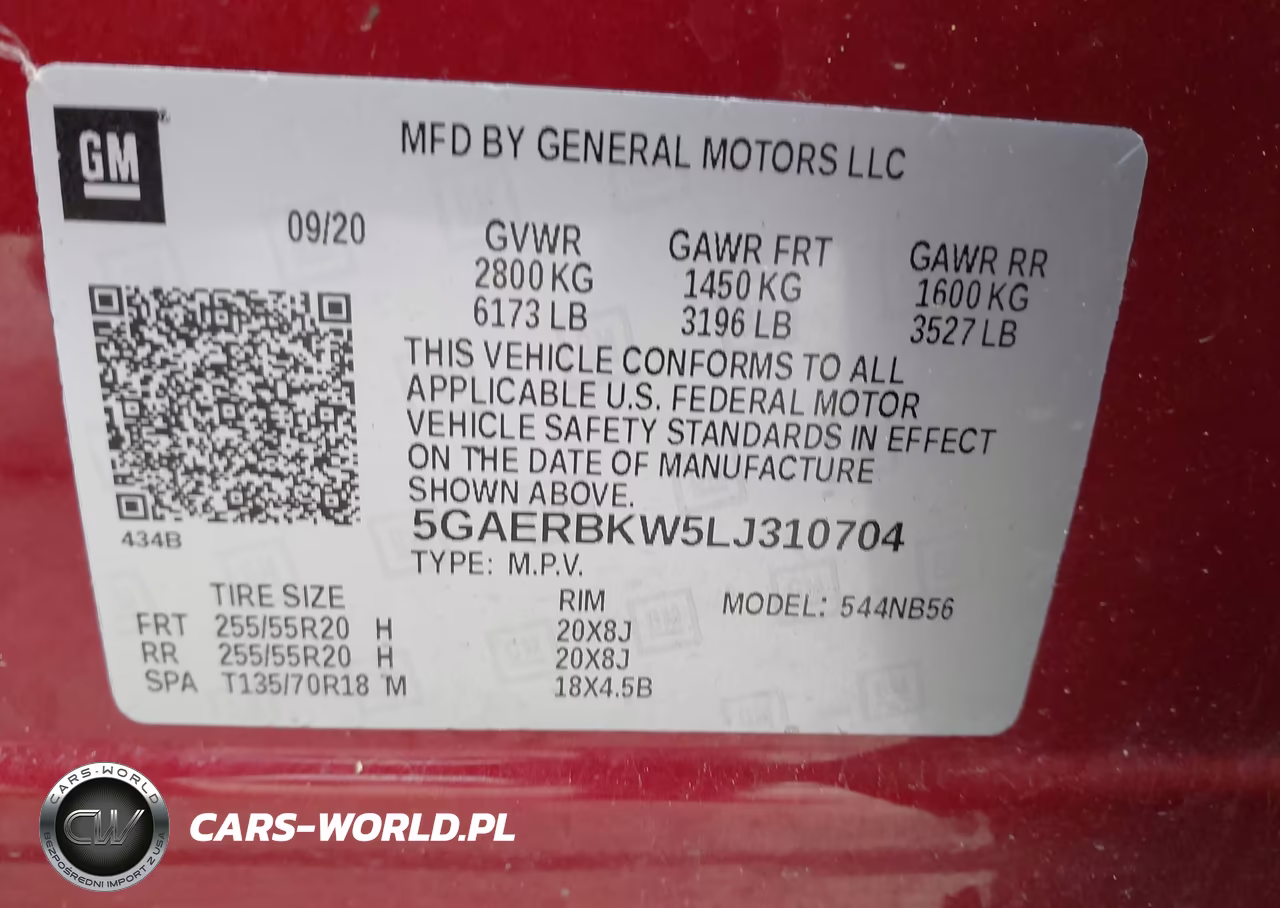 2020 Buick Enclave Fwd Essence VIN:5GAERBKW5LJ310704 - 9