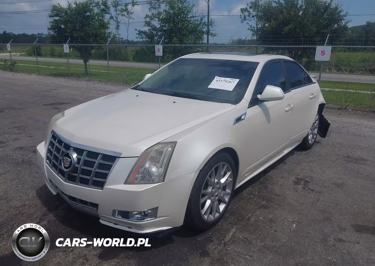 2012 Cadillac Cts Premium VIN:1G6DP5E36C0134676 - 2