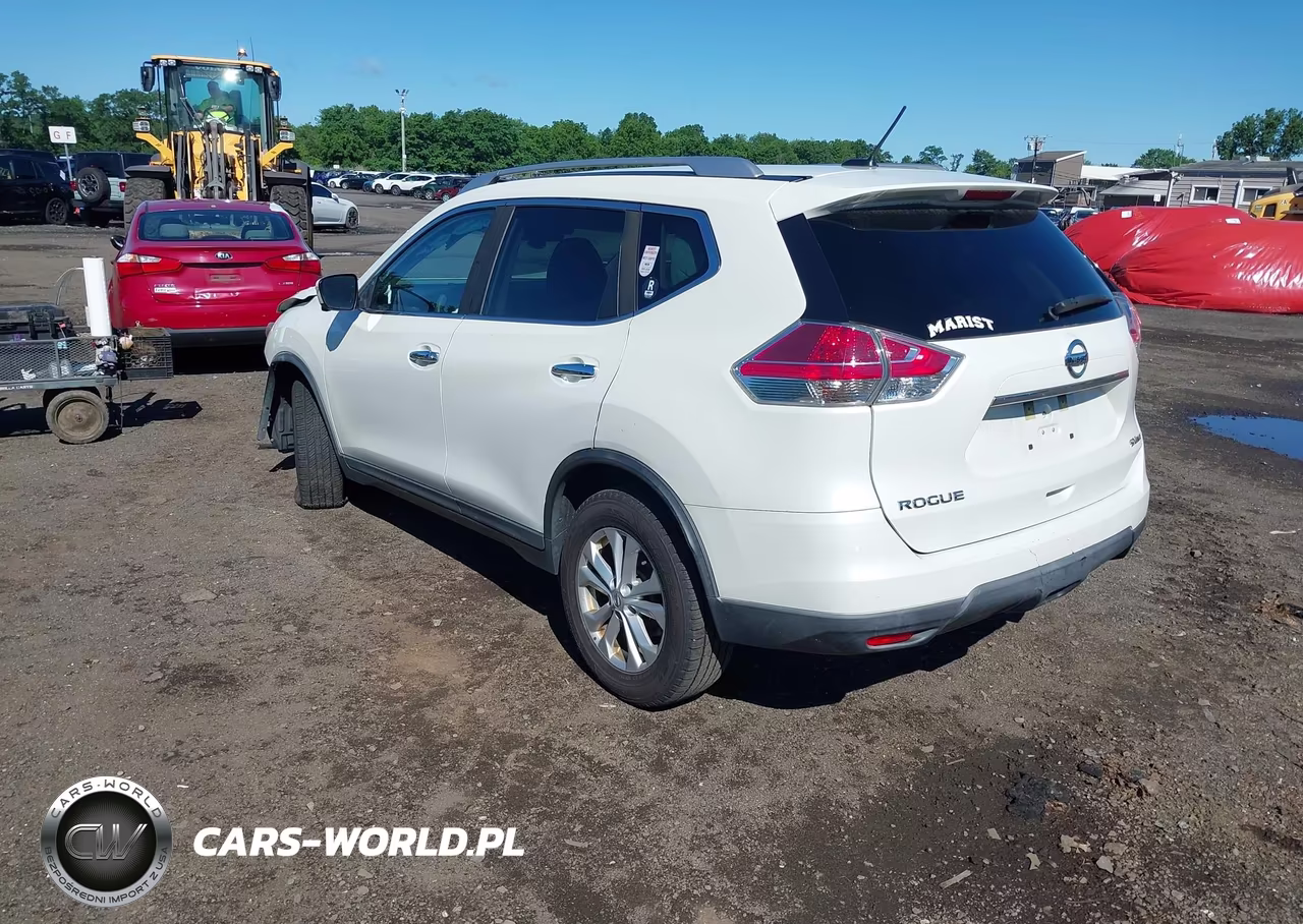 2016 Nissan Rogue Sv VIN:KNMAT2MV5GP730503 - 3