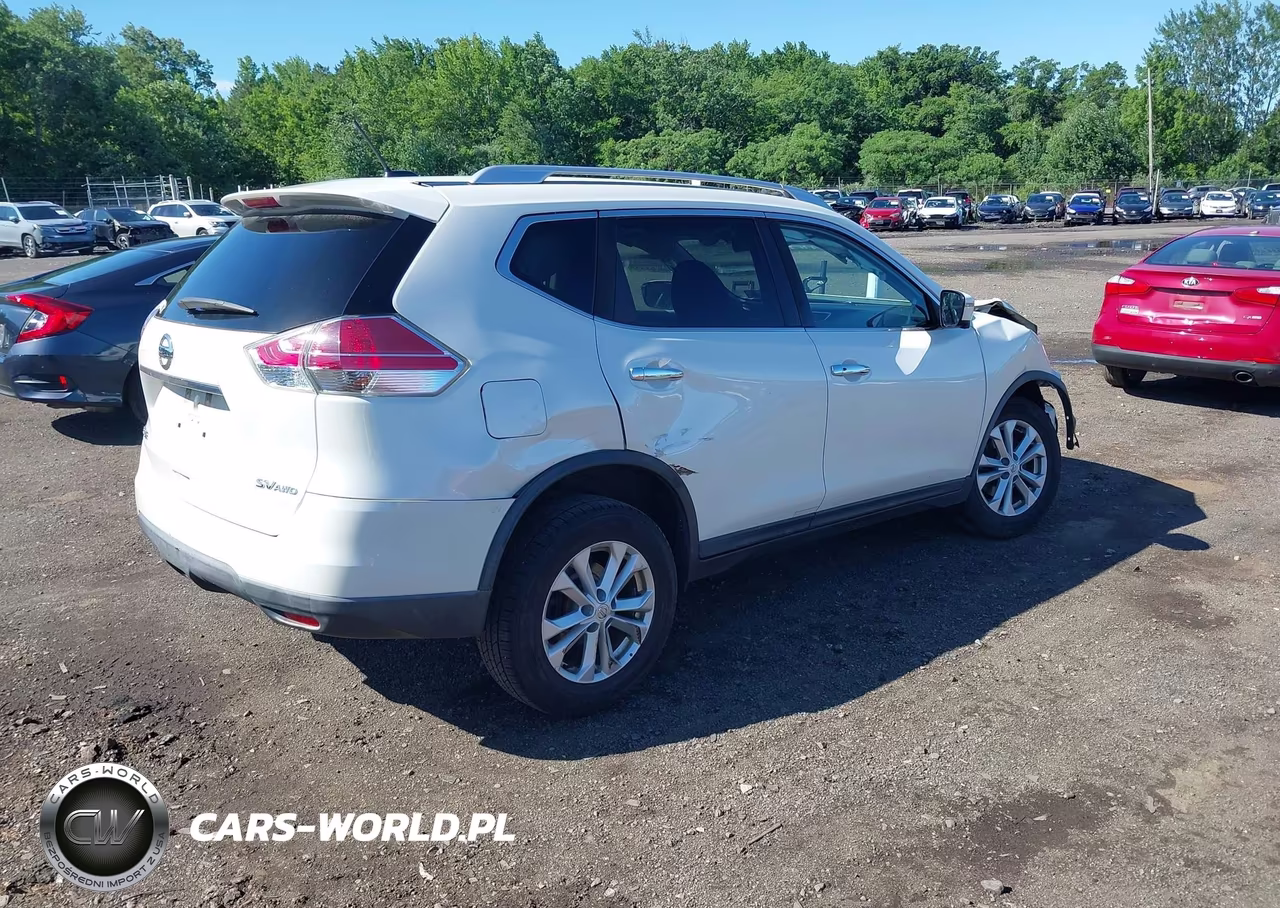 2016 Nissan Rogue Sv VIN:KNMAT2MV5GP730503 - 4