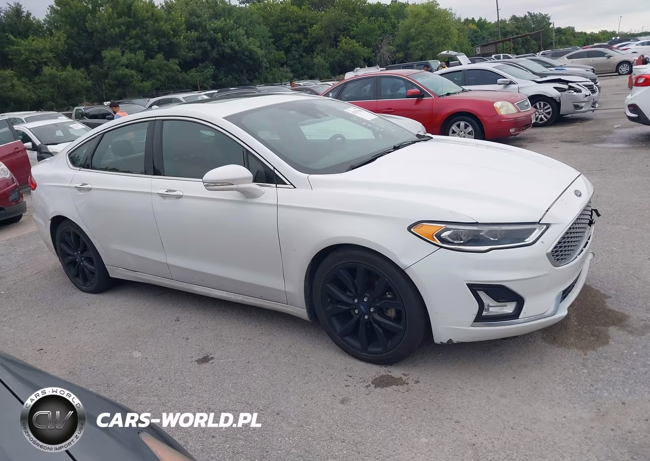 2019 Ford Fusion Titanium VIN:3FA6P0D99KR263594 - 13