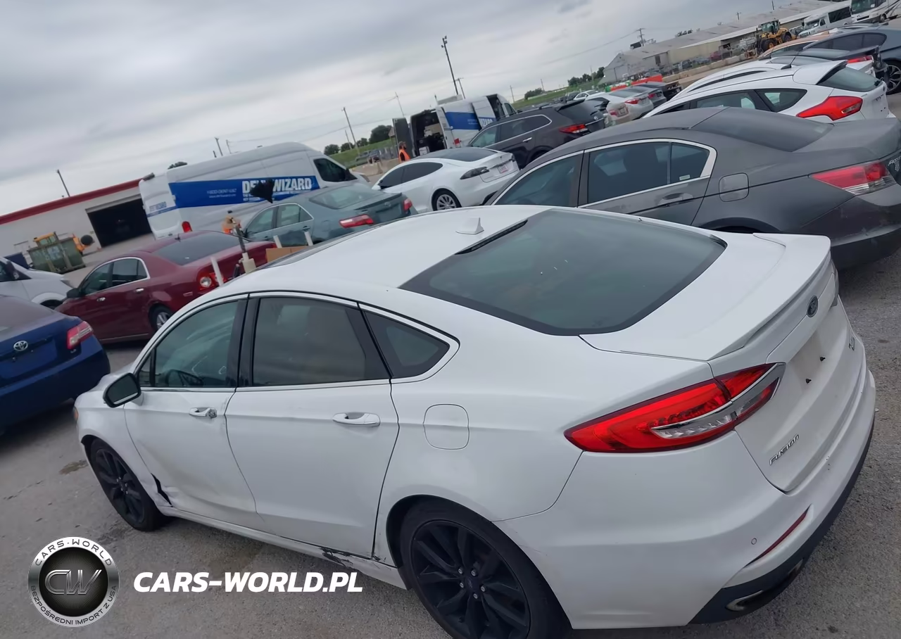 2019 Ford Fusion Titanium VIN:3FA6P0D99KR263594 - 14