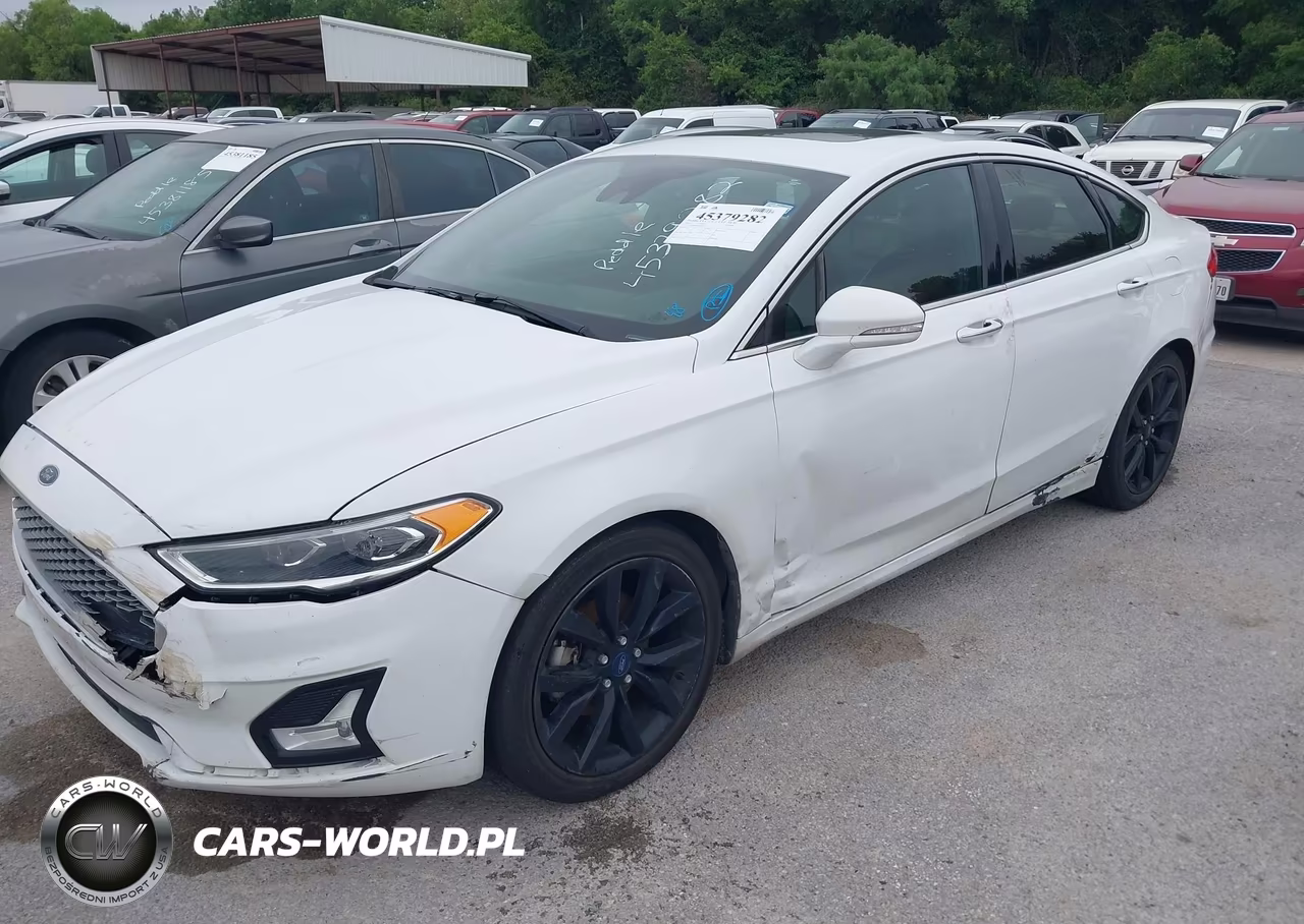2019 Ford Fusion Titanium VIN:3FA6P0D99KR263594 - 2