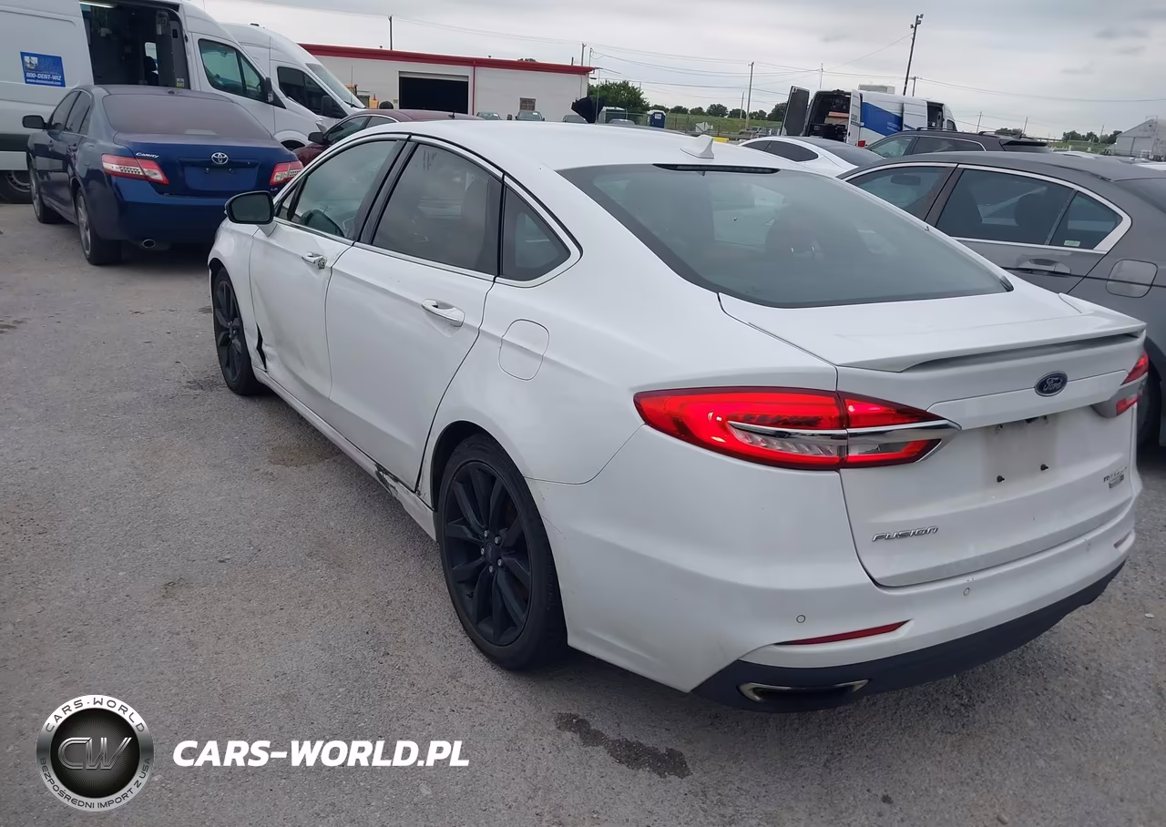 2019 Ford Fusion Titanium VIN:3FA6P0D99KR263594 - 3
