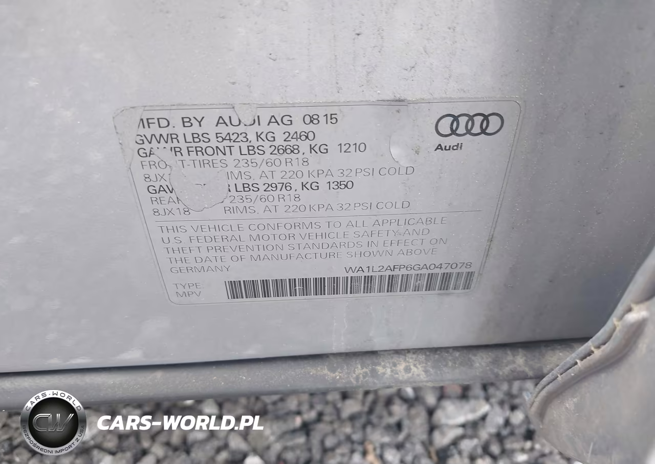 2016 Audi Q5 2.0T Premium VIN:WA1L2AFP6GA047078 - 9