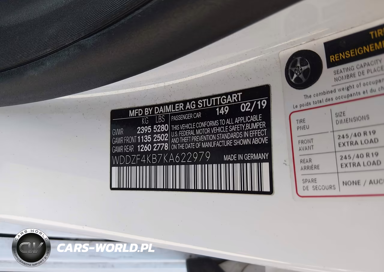 2019 Mercedes-Benz E 300 4Matic VIN:WDDZF4KB7KA622979 - 9