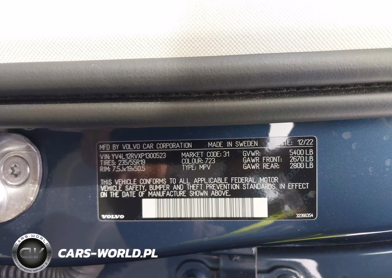 2023 Volvo Xc60 B5 Core VIN:YV4L12RVXP1300523 - 9