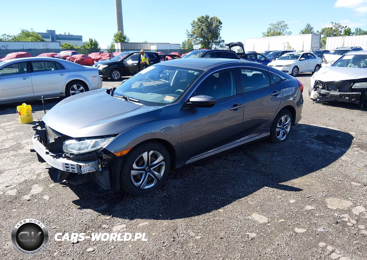 2017 Honda Civic Lx VIN:19XFC2F52HE220498 - 2