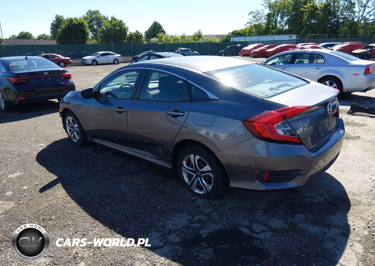 2017 Honda Civic Lx VIN:19XFC2F52HE220498 - 3