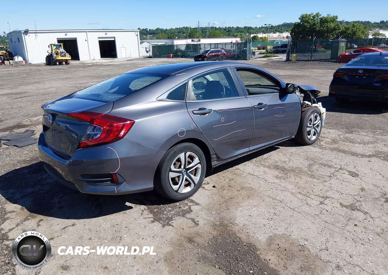 2017 Honda Civic Lx VIN:19XFC2F52HE220498 - 4