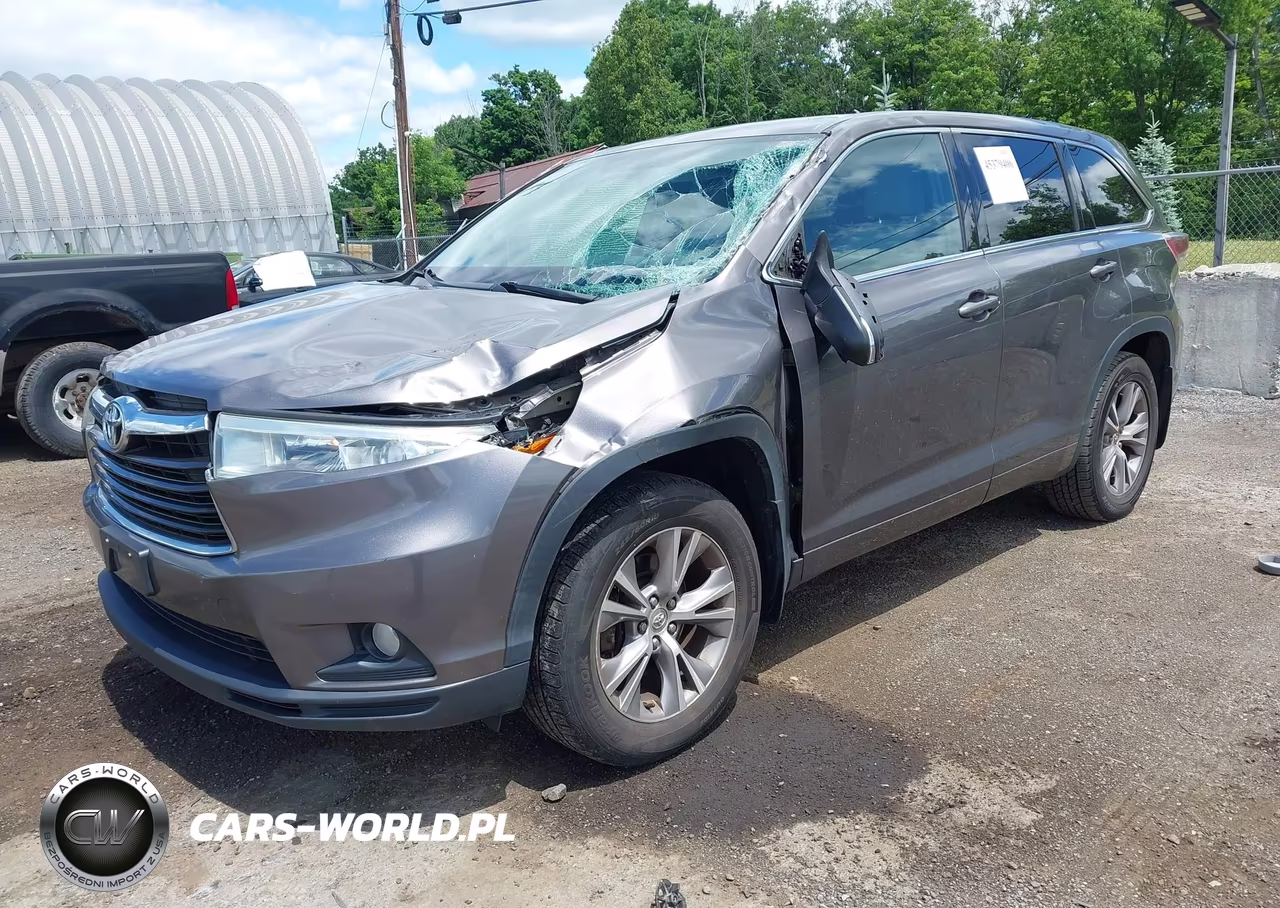 2015 Toyota Highlander Le Plus V6 VIN:5TDBKRFH9FS146570 - 2