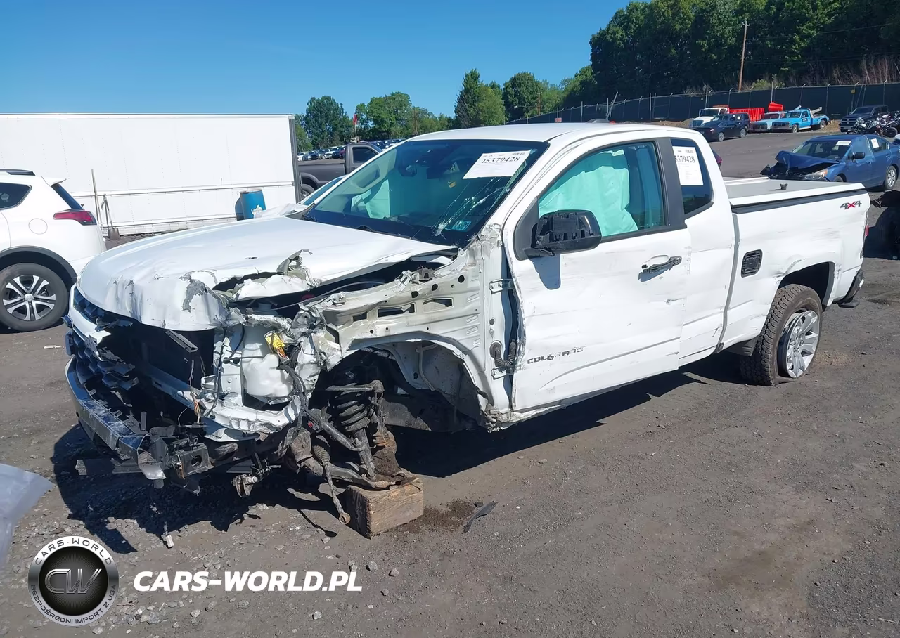 2021 Chevrolet Colorado 4Wd Long Box Lt VIN:1GCHTCEA9M1244856 - 2