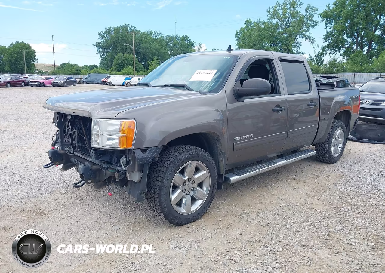2013 GMC Sierra 1500 Sle VIN:3GTP2VE70DG220297 - 2