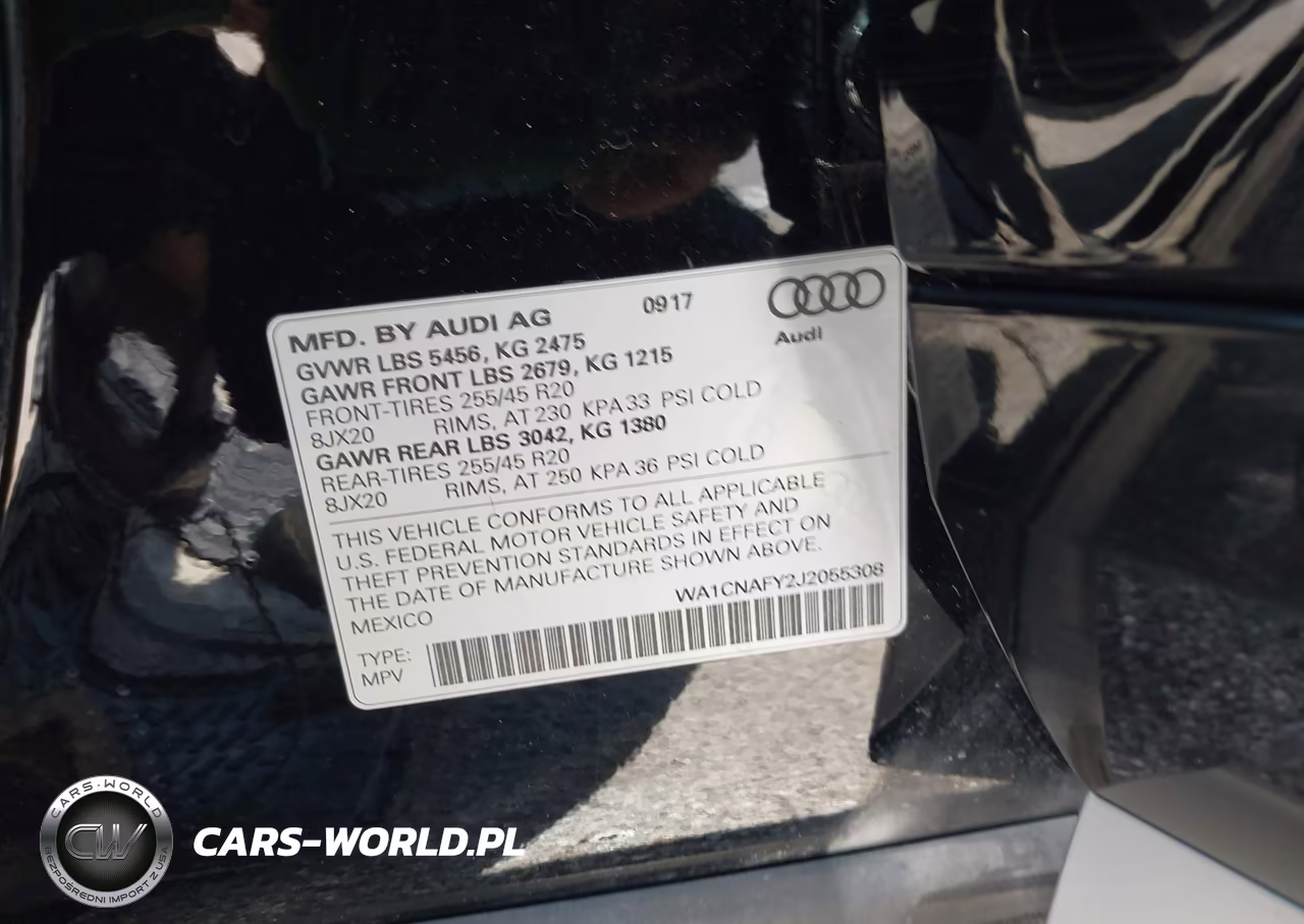 2018 Audi Q5 2.0T Premium VIN:WA1CNAFY2J2055308 - 9