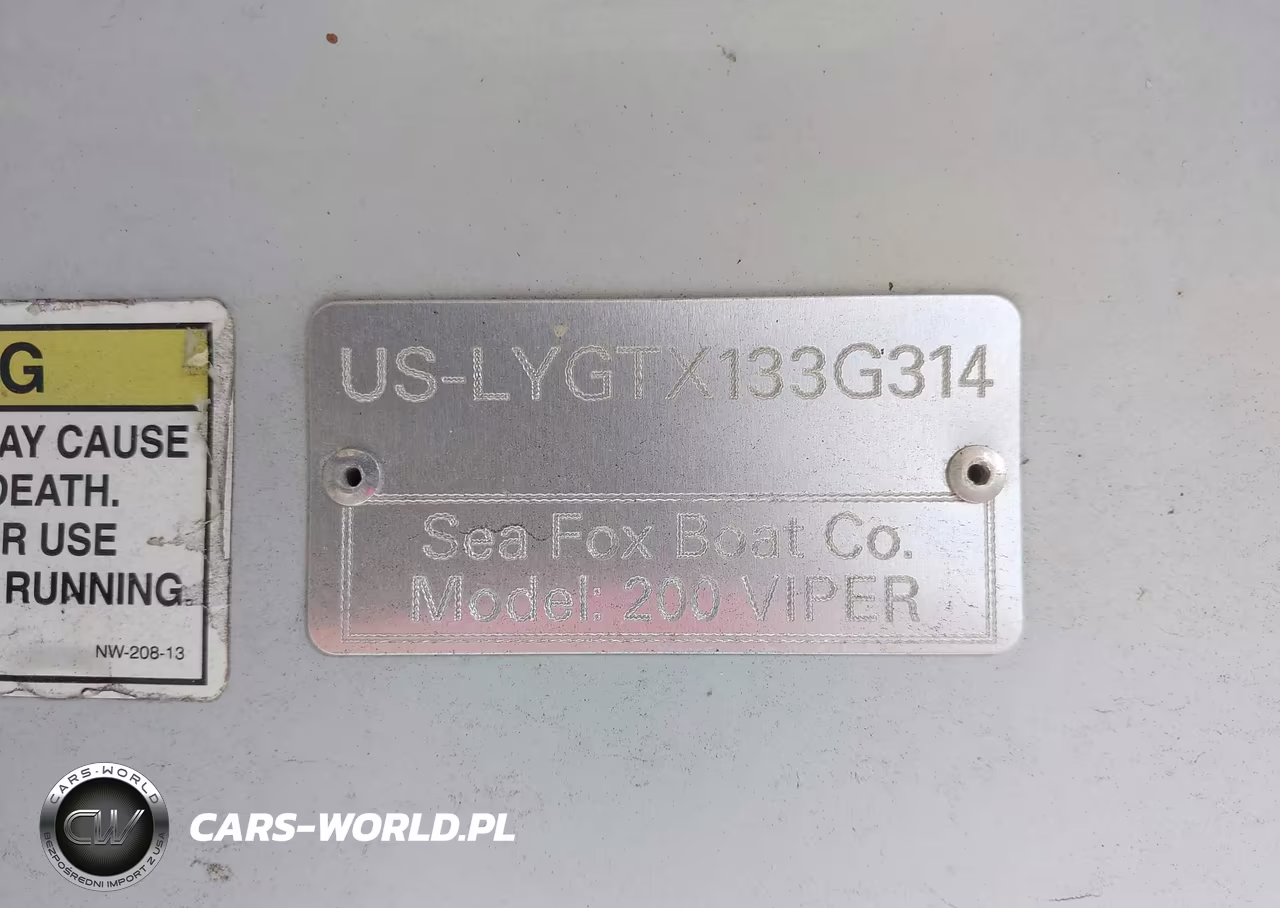 2014 Sea Fox 20' VIN:LYGTX133G314 - 9