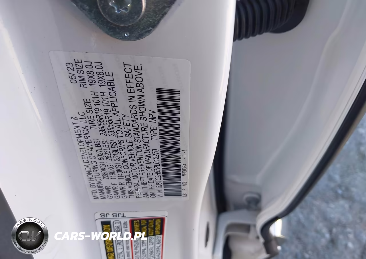 2023 Acura Rdx Technology Package VIN:5J8TC2H57PL012270 - 9
