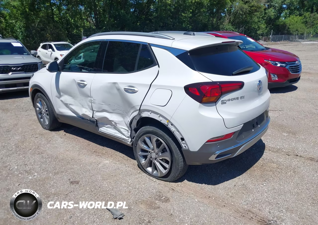 2021 Buick Encore Gx Awd Essence VIN:KL4MMGSL4MB049423 - 3