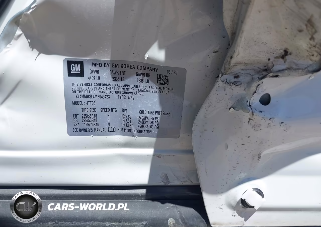 2021 Buick Encore Gx Awd Essence VIN:KL4MMGSL4MB049423 - 9