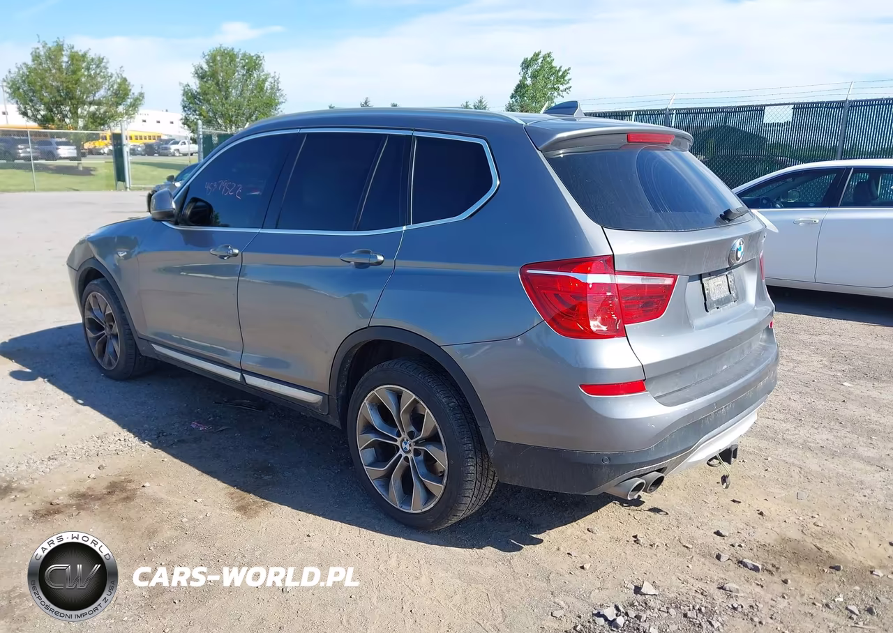 2017 BMW X3 xDrive28I VIN:5UXWX9C53H0D96200 - 3