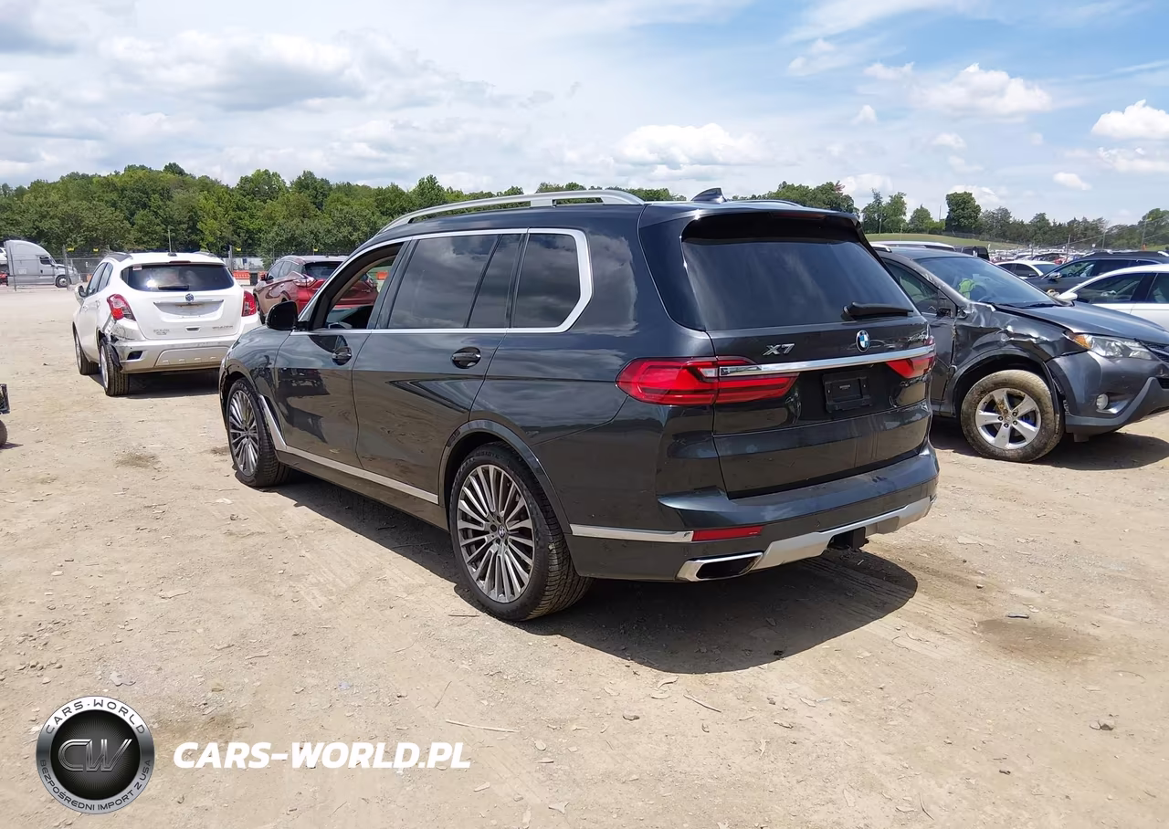 2021 BMW X7 xDrive40I VIN:5UXCW2C09M9H37025 - 3