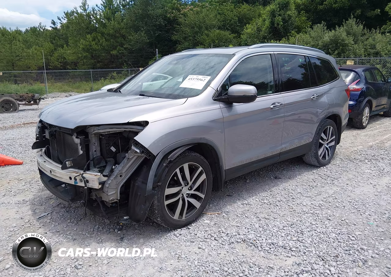 2017 Honda Pilot Touring VIN:5FNYF5H96HB043448 - 2