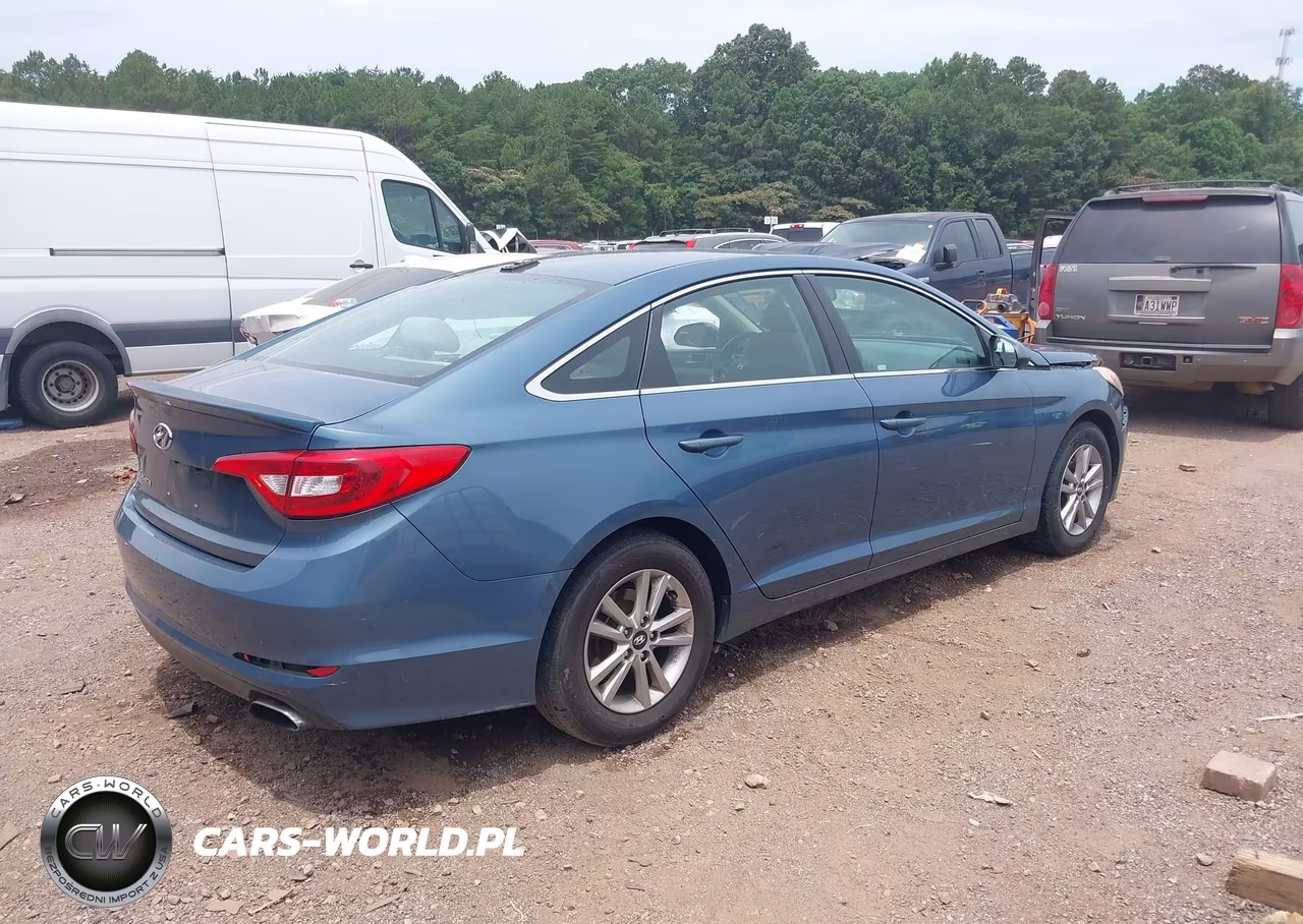 2017 Hyundai Sonata Se VIN:5NPE24AF4HH474784 - 4