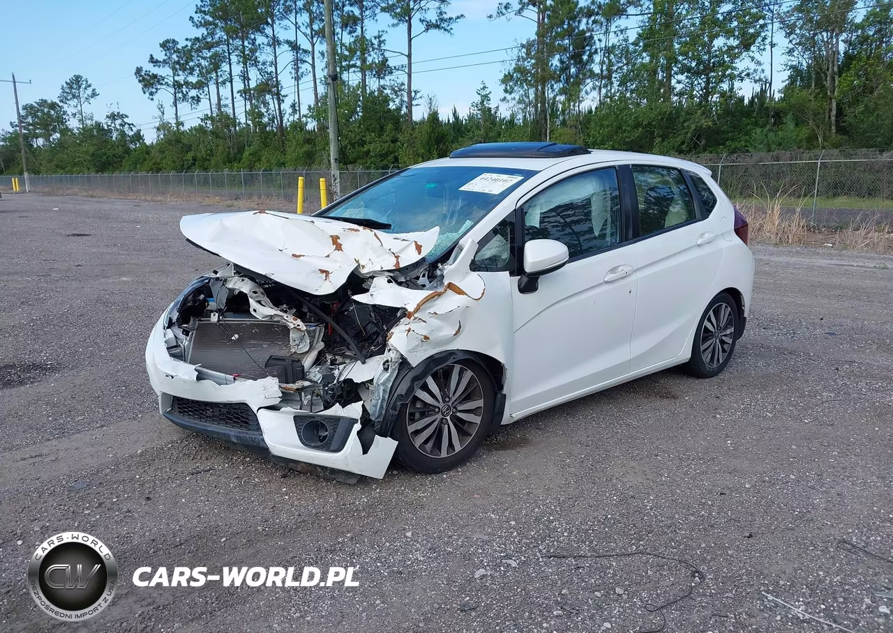 2016 Honda Fit Ex VIN:JHMGK5H78GX025607 - 2