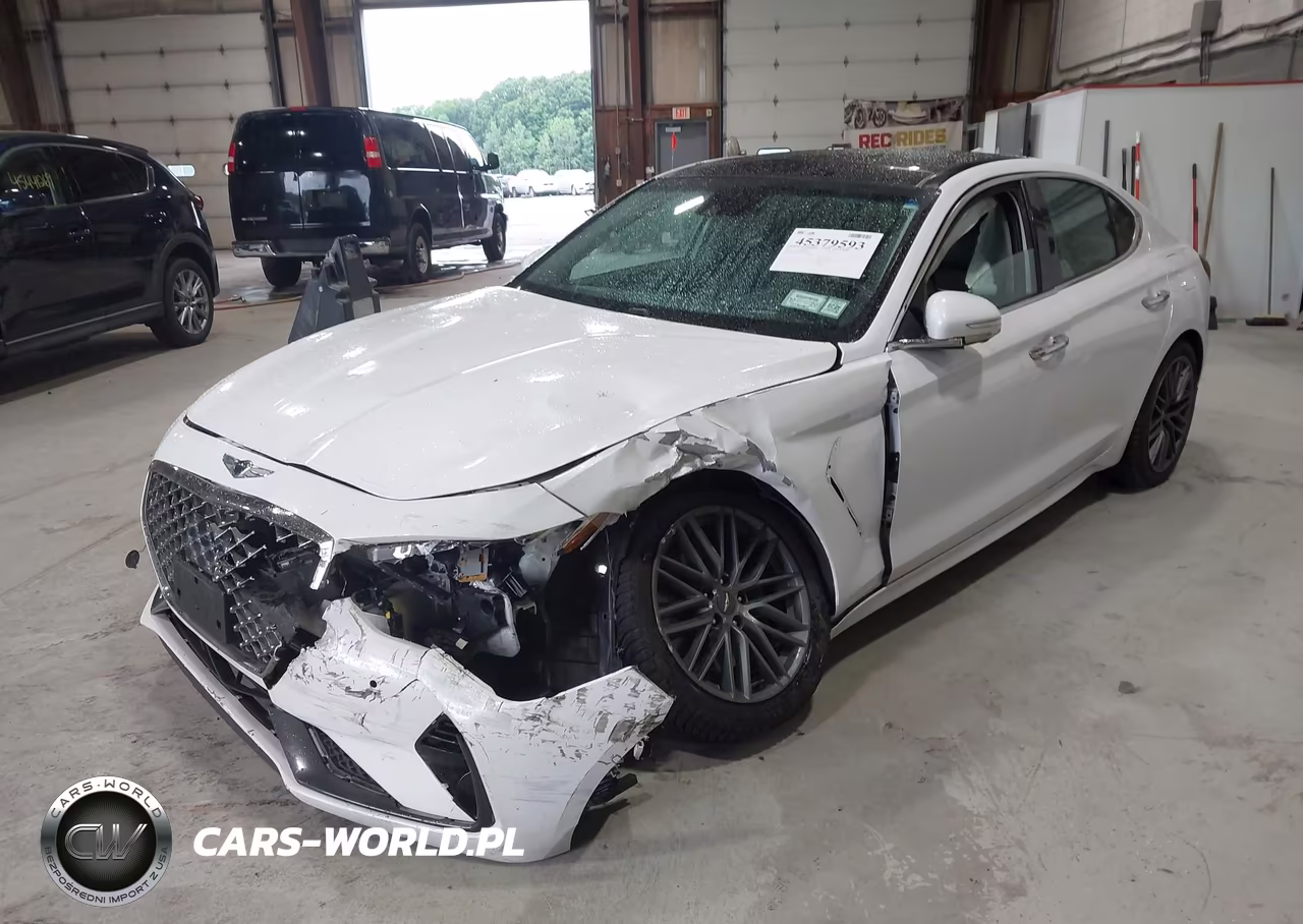 2019 Genesis G70 2.0T Advanced VIN:KMTG44LA6KU042605 - 2