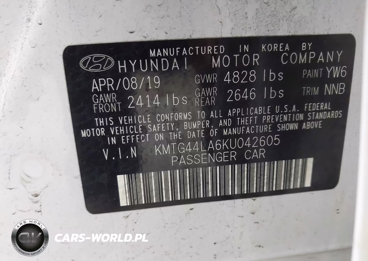 2019 Genesis G70 2.0T Advanced VIN:KMTG44LA6KU042605 - 9