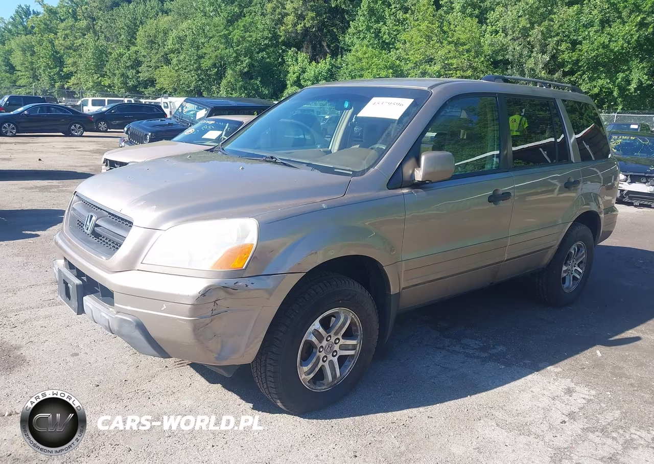2004 Honda Pilot Ex VIN:2HKYF18484H577527 - 2