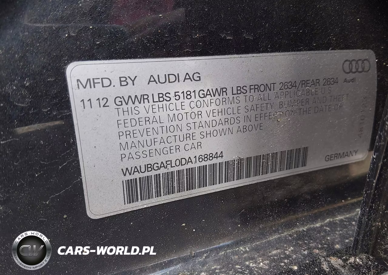 2013 Audi S4 3.0T Premium Plus VIN:WAUBGAFL0DA168844 - 9