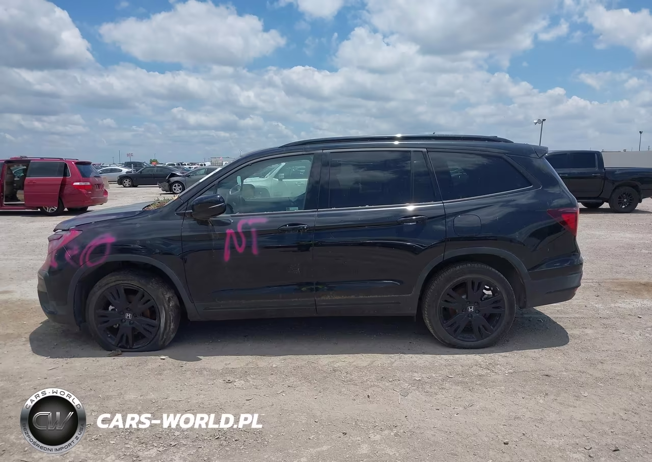 2021 Honda Pilot Awd Black Edition VIN:5FNYF6H74MB082022 - 13