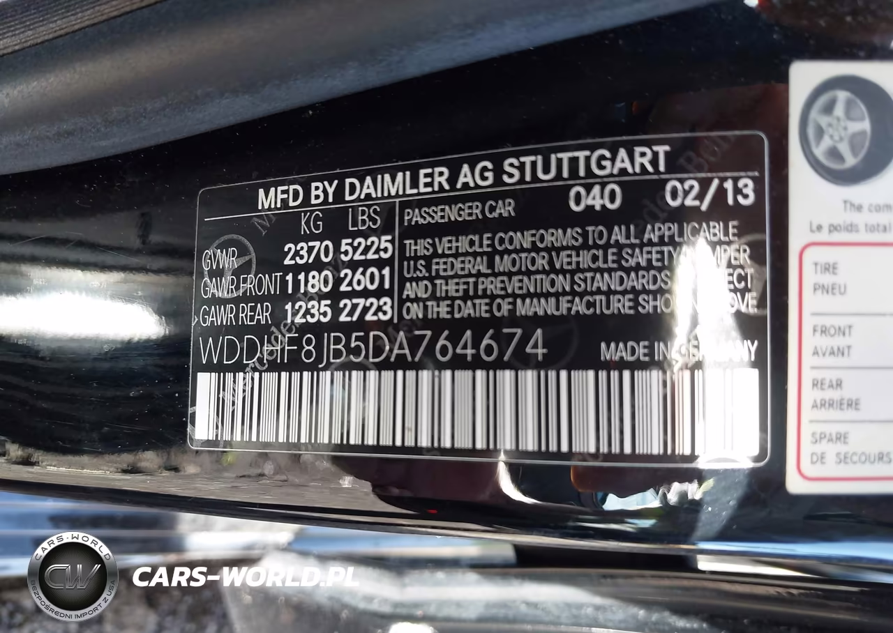 2013 Mercedes-Benz E 350 4Matic VIN:WDDHF8JB5DA764674 - 9