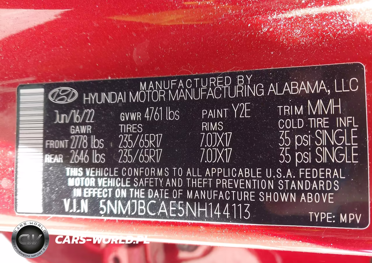 2022 Hyundai Tucson Sel VIN:5NMJBCAE5NH144113 - 9