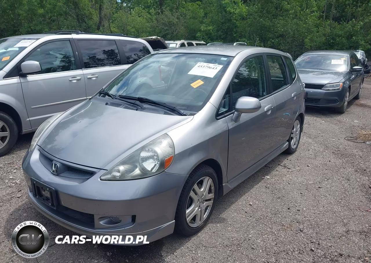2007 Honda Fit Sport VIN:JHMGD38617S031073 - 2