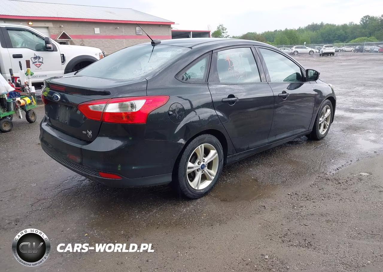 2014 Ford Focus Se VIN:1FADP3F2XEL415698 - 4