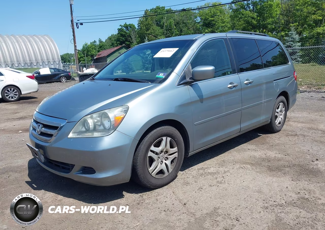 2007 Honda Odyssey Ex-L VIN:5FNRL38657B126987 - 2