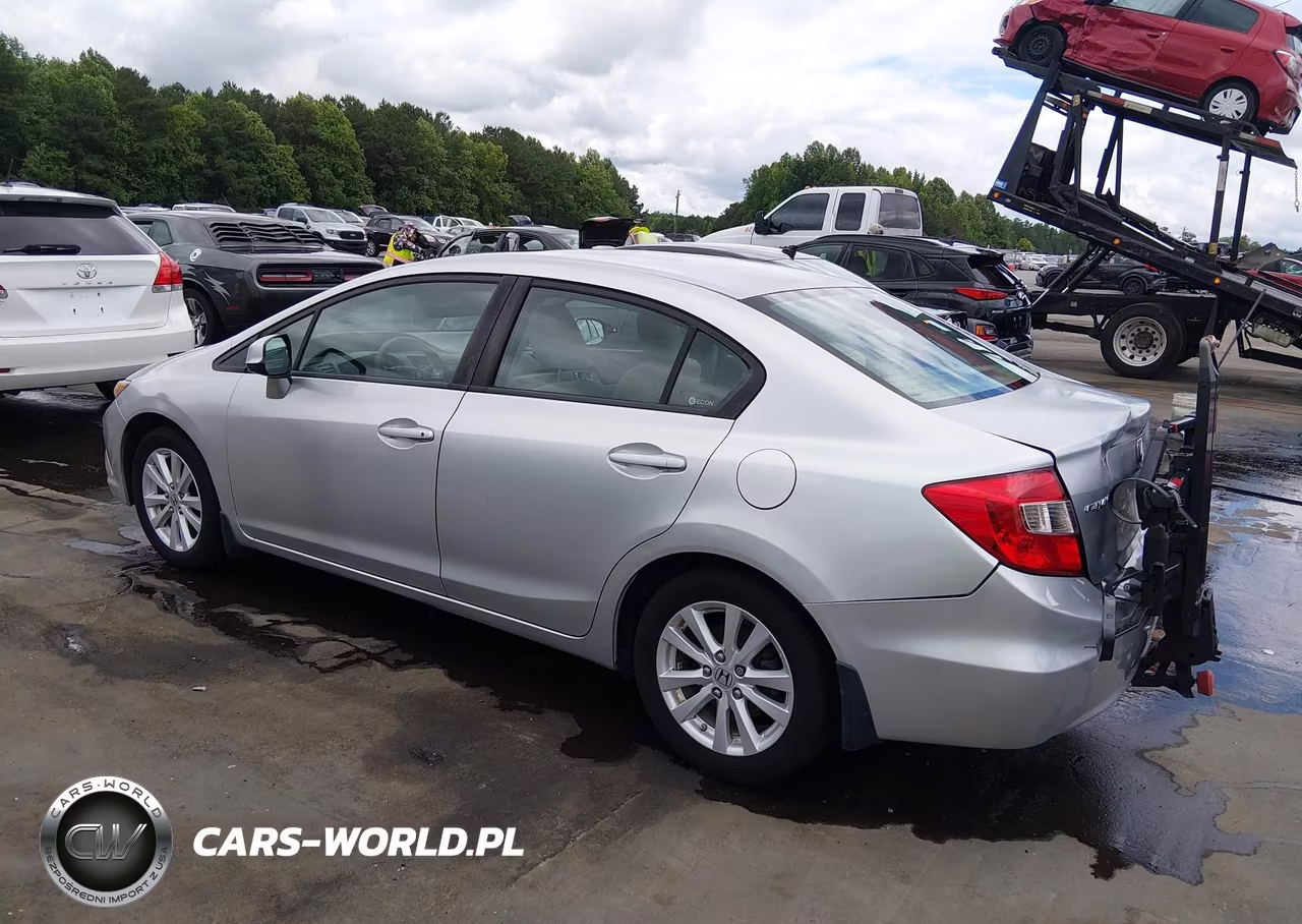 2012 Honda Civic Ex VIN:2HGFB2F88CH319175 - 3