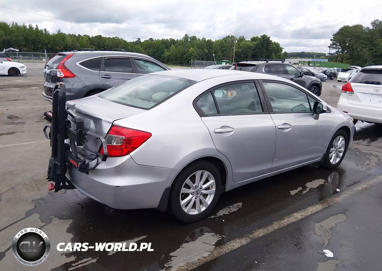 2012 Honda Civic Ex VIN:2HGFB2F88CH319175 - 4