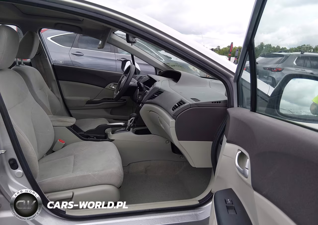2012 Honda Civic Ex VIN:2HGFB2F88CH319175 - 5
