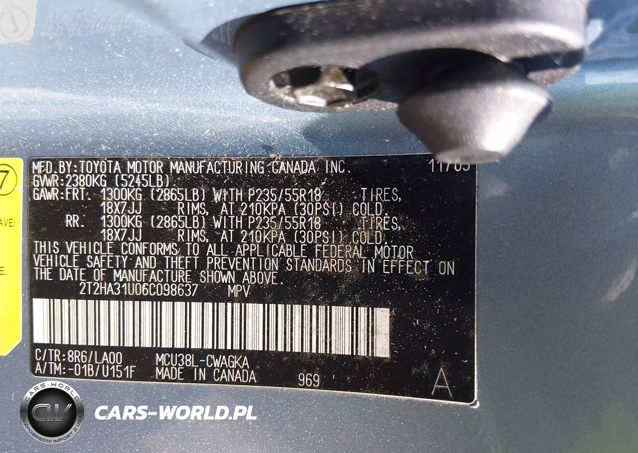 2006 Lexus Rx 330 VIN:2T2HA31U06C098637 - 9