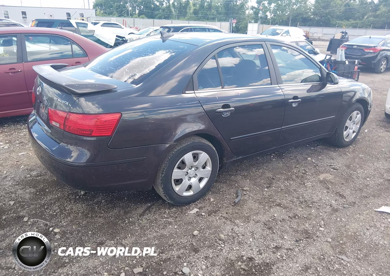 2009 Hyundai Sonata Gls VIN:5NPET46C69H442884 - 4