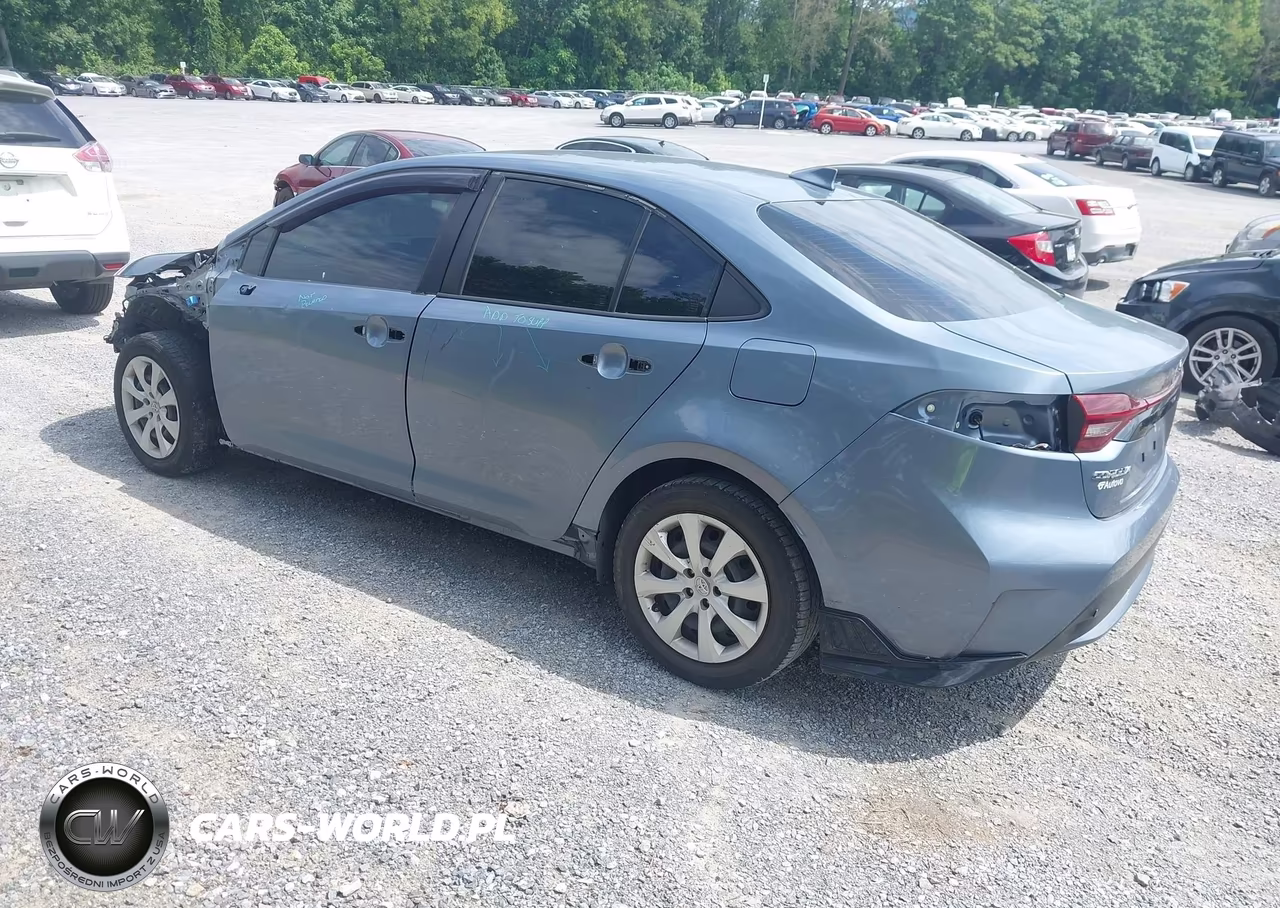2021 Toyota Corolla Le VIN:JTDEPMAE5MJ174293 - 3