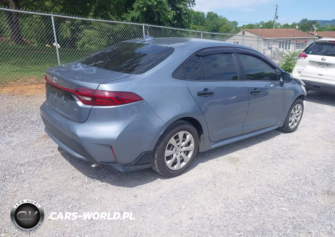 2021 Toyota Corolla Le VIN:JTDEPMAE5MJ174293 - 4